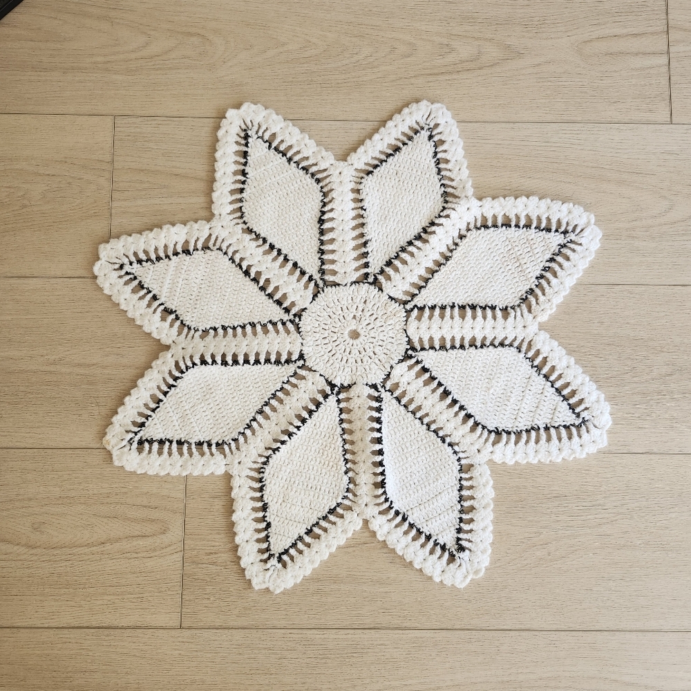 Large Crochet Flower